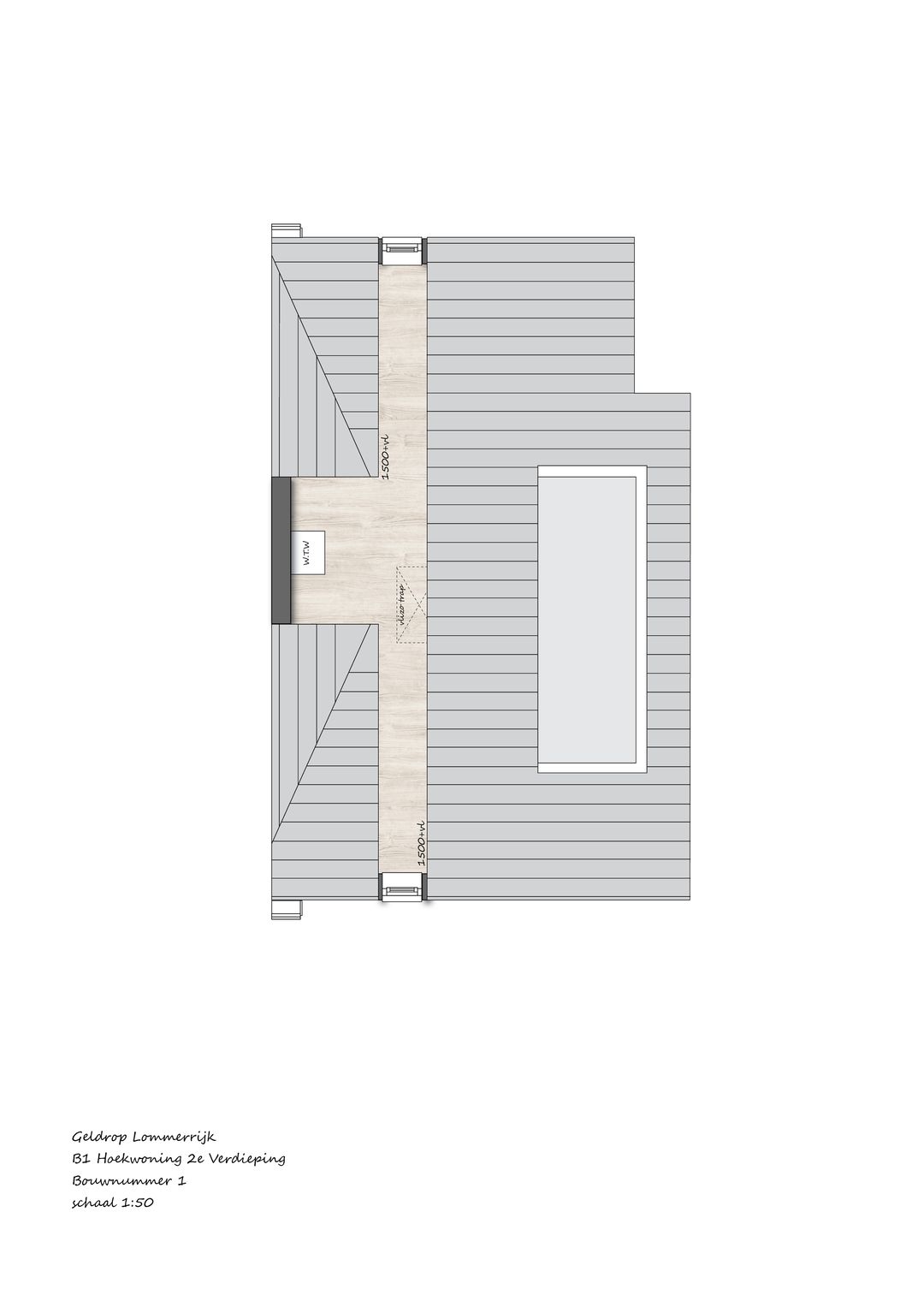 Foto 11 van 1 | Type B1 | Hoekwoning | Lommerrijk (Bouwnr. 1)