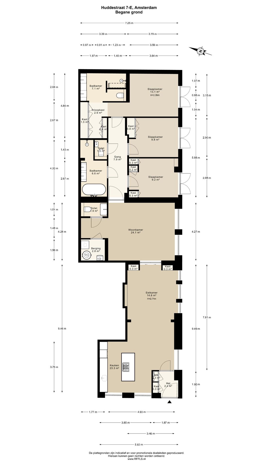 Foto 46 van Huddestraat 7-E