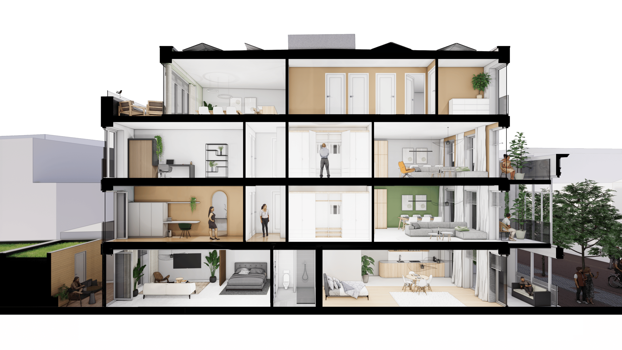 Foto 12 van Penthouse (Bouwnr. 3.12)
