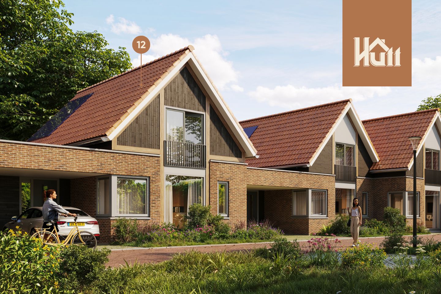 Foto 1 van Hutt Rossum - bungalow bouwnummer 12 (Bouwnr. 12)