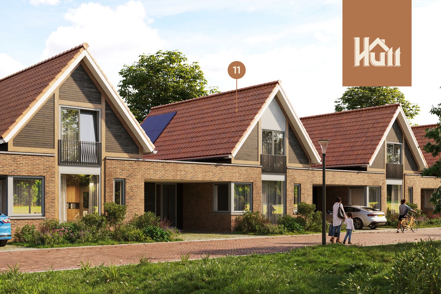 Foto 1 van Hutt Rossum - bungalow bouwnummer 11 (Bouwnr. 11)