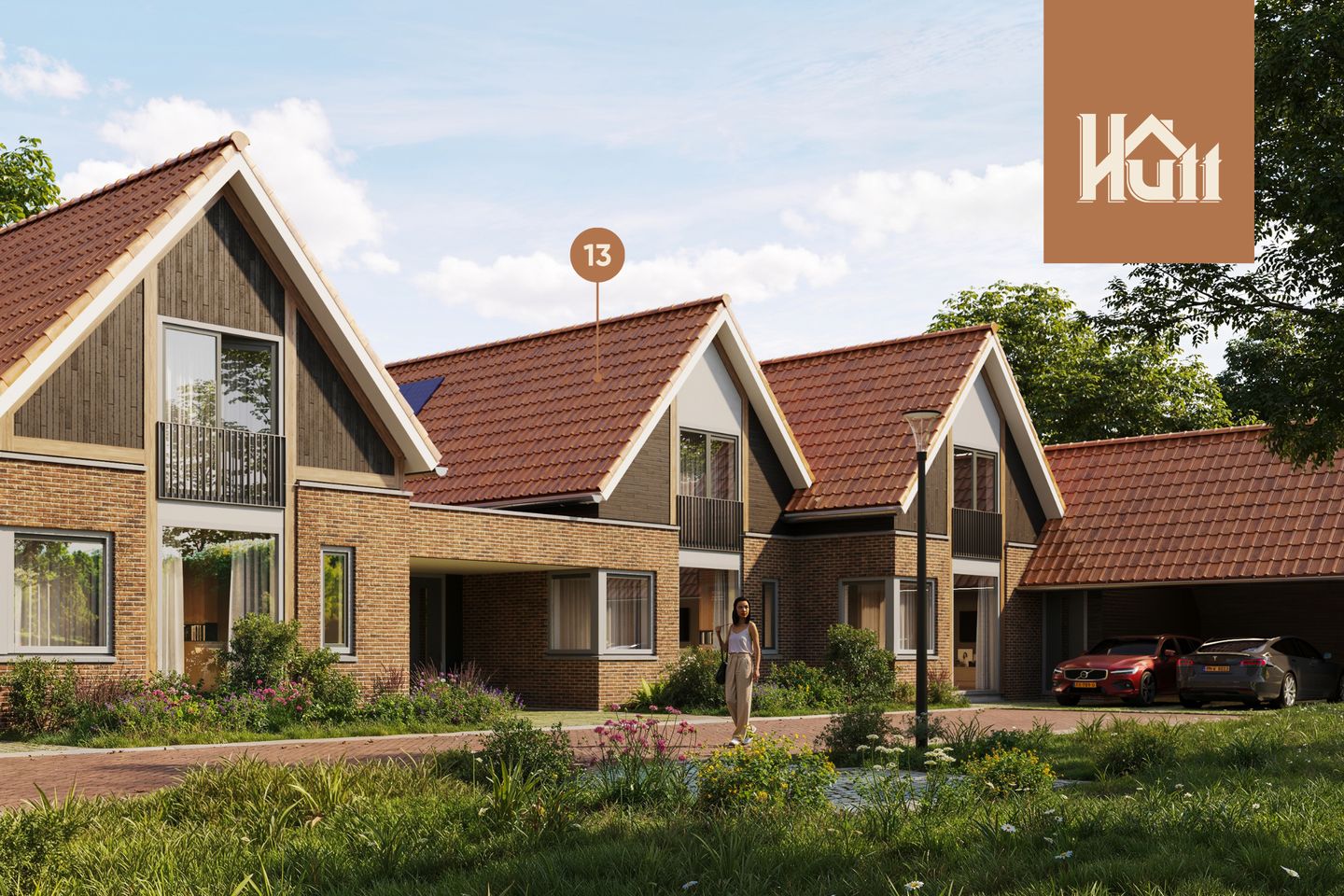 Foto 1 van Hutt Rossum - bungalow bouwnummer 13 (Bouwnr. 13)