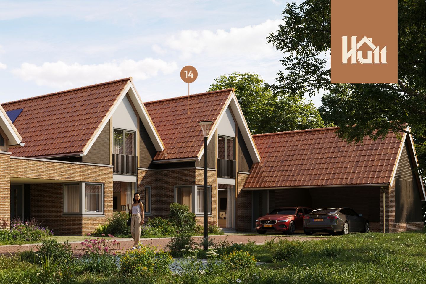 Foto 1 van Hutt Rossum - bungalow bouwnummer 14 (Bouwnr. 14)