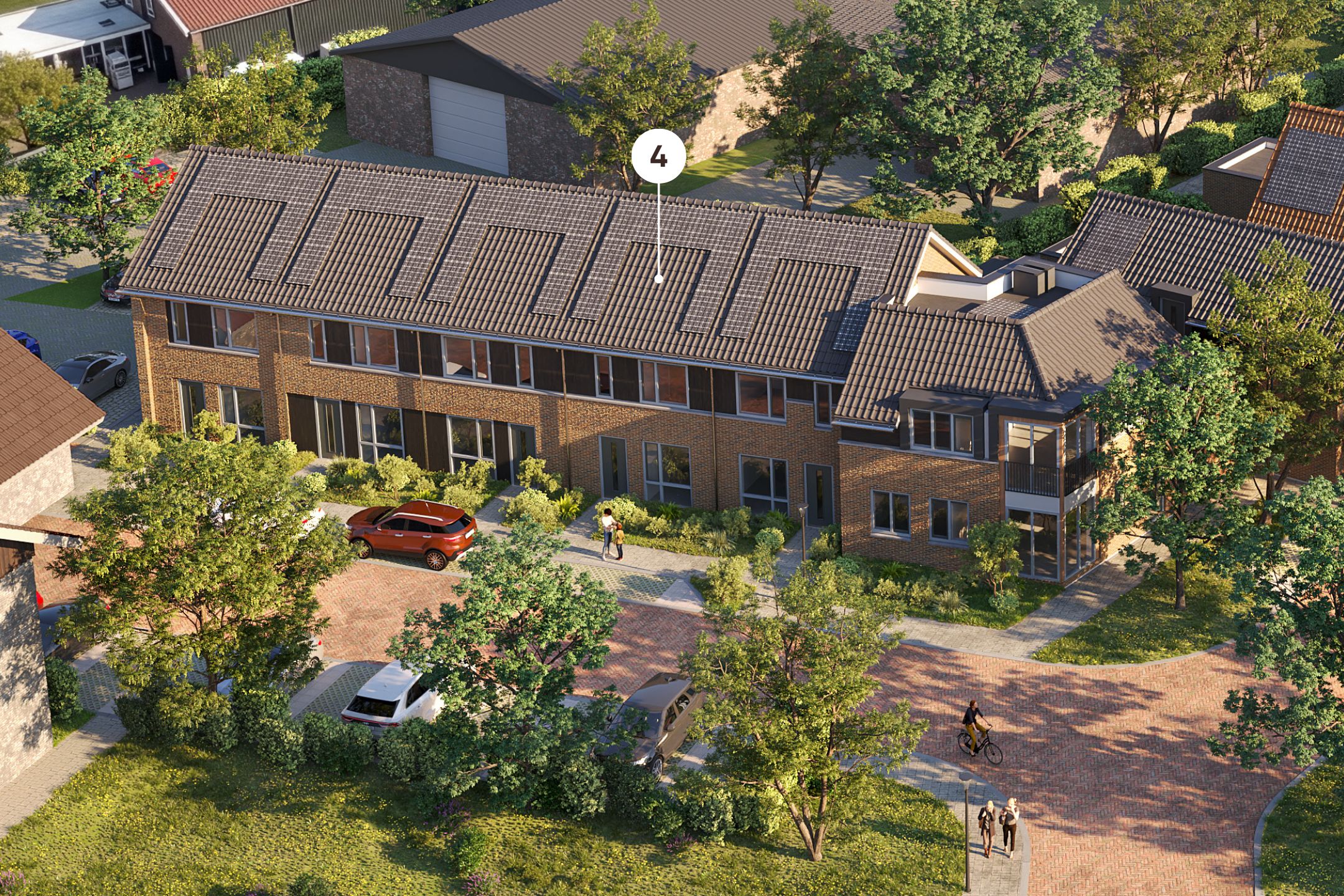 Photo 3 of Hutt Rossum - rijwoning bouwnummer 4 (Bouwnr. 4)