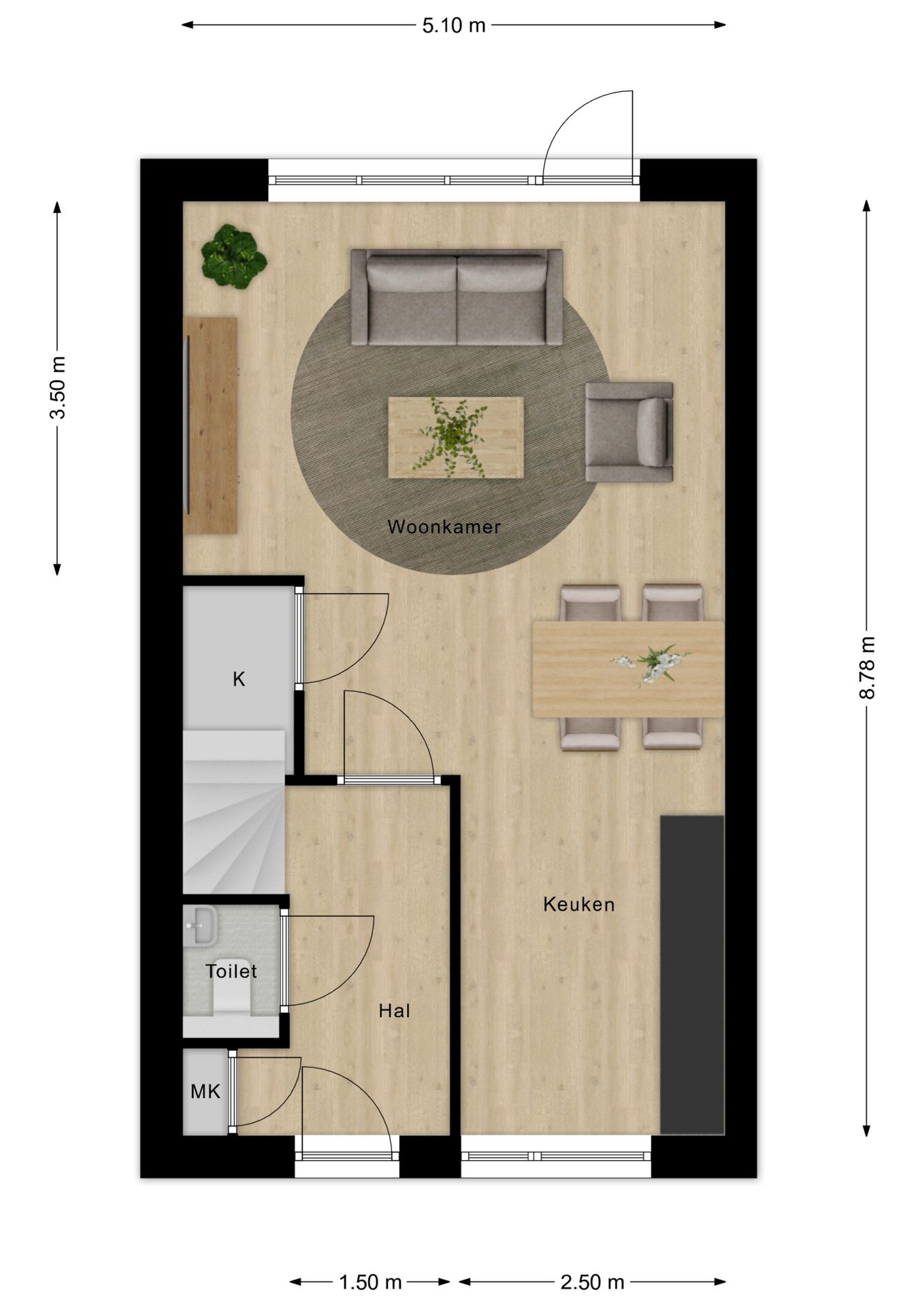Photo 19 of Hutt Rossum - rijwoning bouwnummer 4 (Bouwnr. 4)
