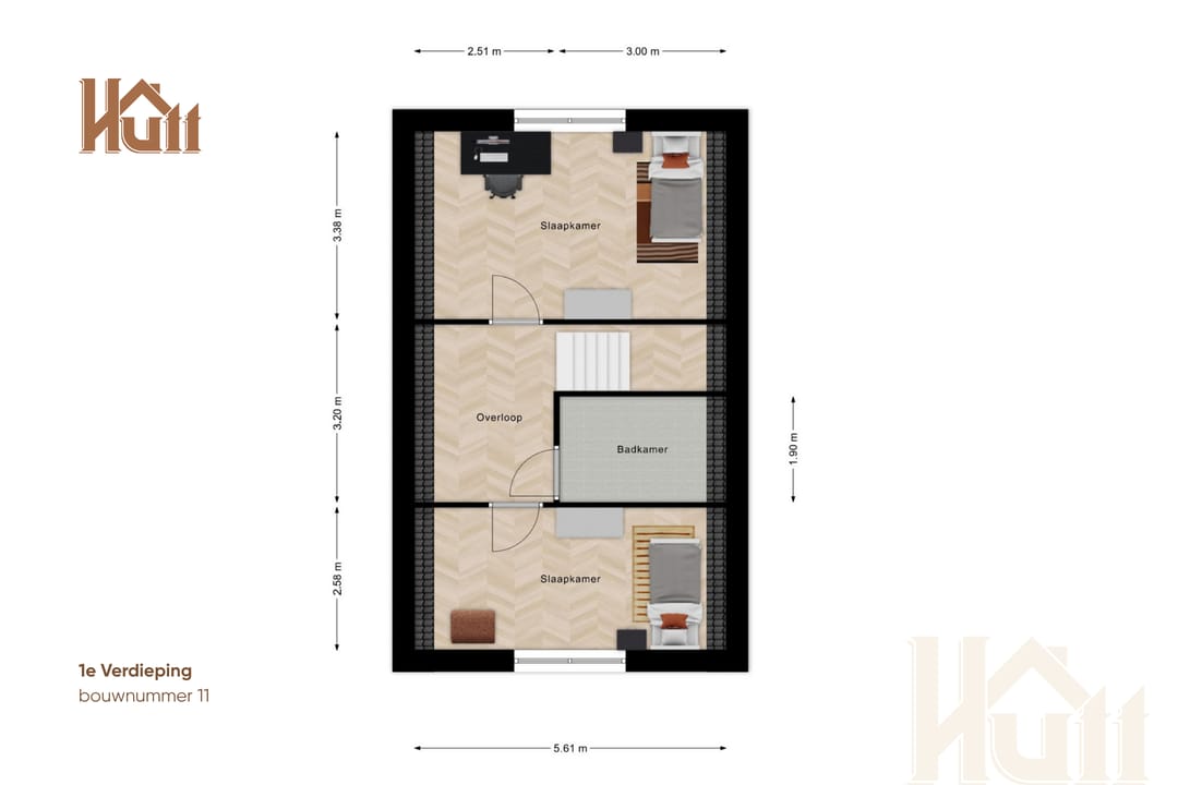 Photo 11 of Hutt Rossum - bungalow bouwnummer 11 (Bouwnr. 11)