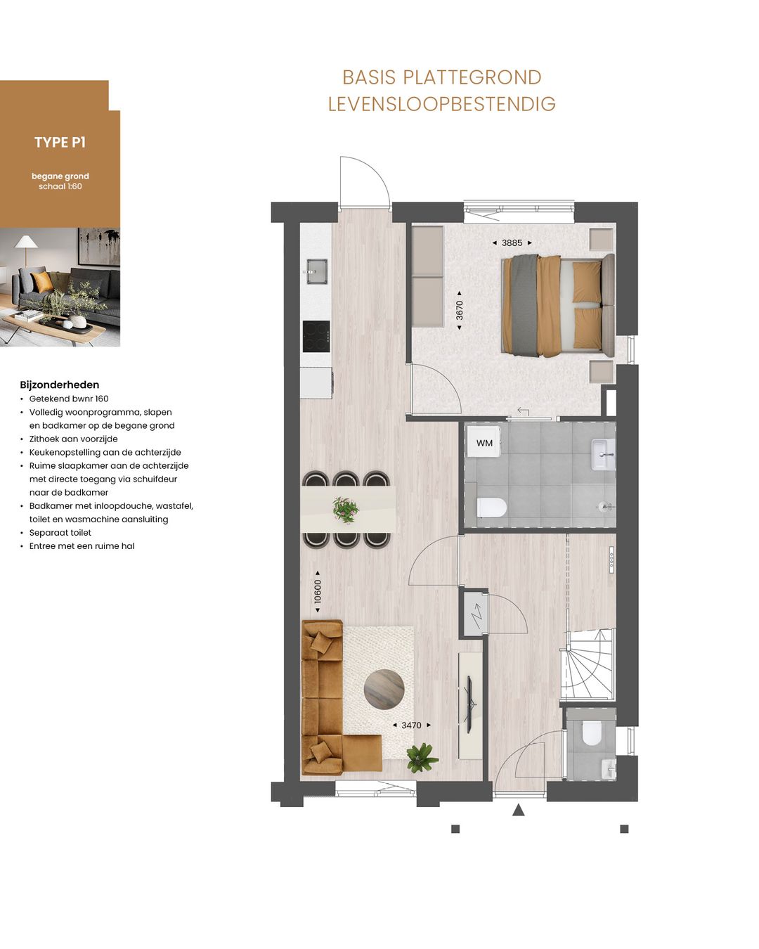 Photo 2 of Toekomstbestendige hoekwoning type P (Bouwnr. 160)
