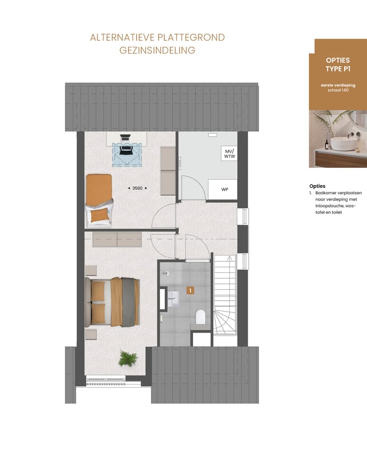 Photo 5 of Toekomstbestendige hoekwoning type P (Bouwnr. 160)