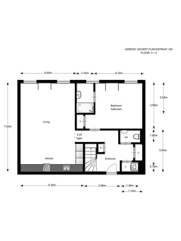 Photo 45 of Govert Flinckstraat 120-G