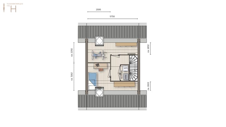 Foto 4 van Tussenwoning (Bouwnr. 31)