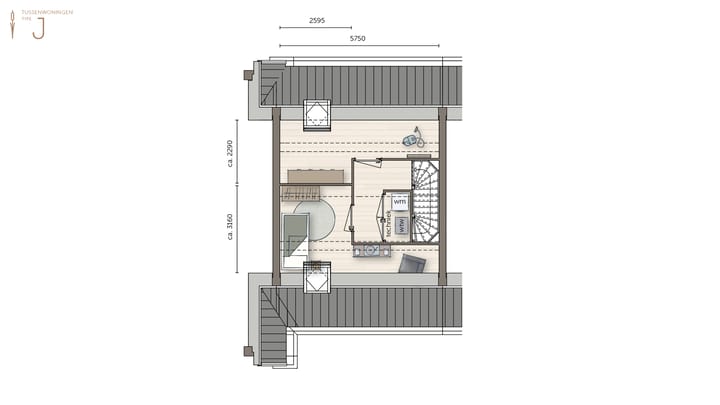 Foto 3 van Tussenwoning (Bouwnr. 22)