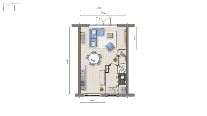 Foto 2 van Tussenwoning (Bouwnr. 31)