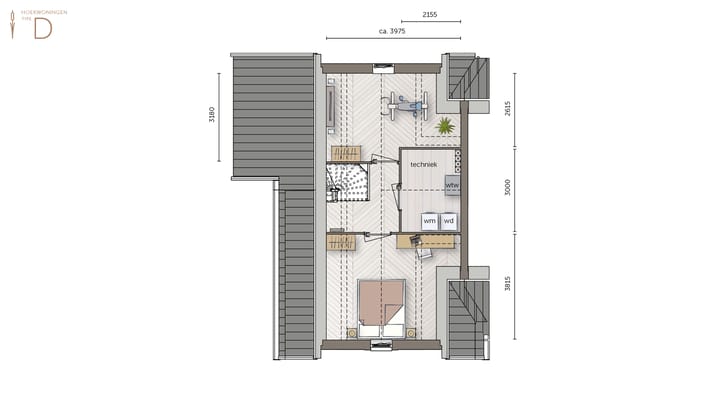 Foto 4 van Hoekwoning type 2 (Bouwnr. 4)