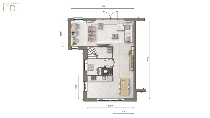 Foto 2 van Hoekwoning type 2 (Bouwnr. 4)