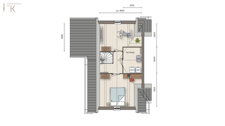 Foto 4 van Hoekwoning type 2 (Bouwnr. 29)