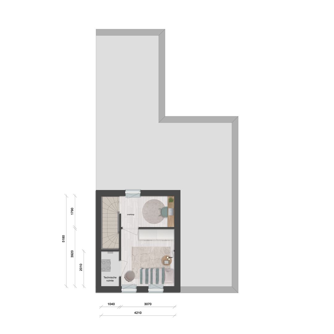 Foto 13 van De Kroon Woningtype B (Bouwnr. 6)