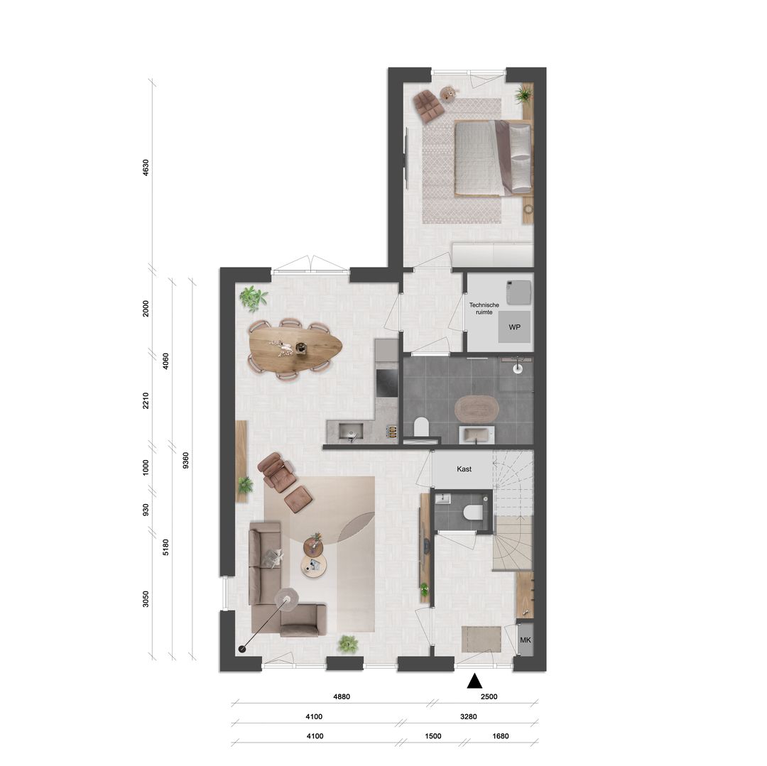 Foto 11 van De Kroon Woningtype A (Bouwnr. 3)