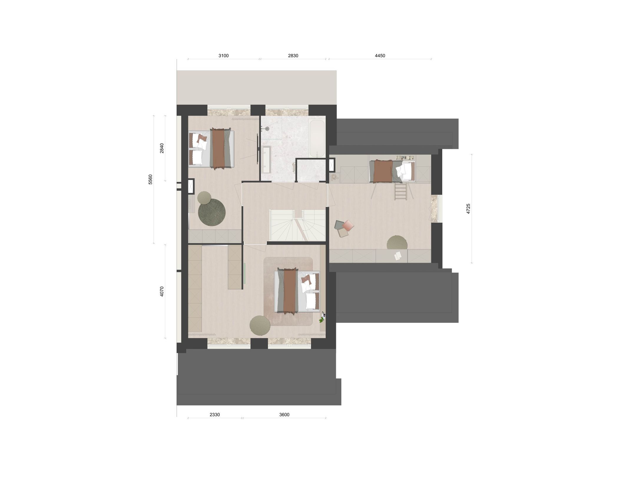 Foto 6 van Twee-onder-een-kap woning (Bouwnr. 2)