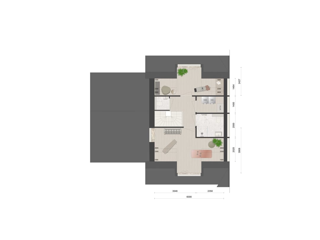 Foto 7 van Twee-onder-een-kap woning (Bouwnr. 1)