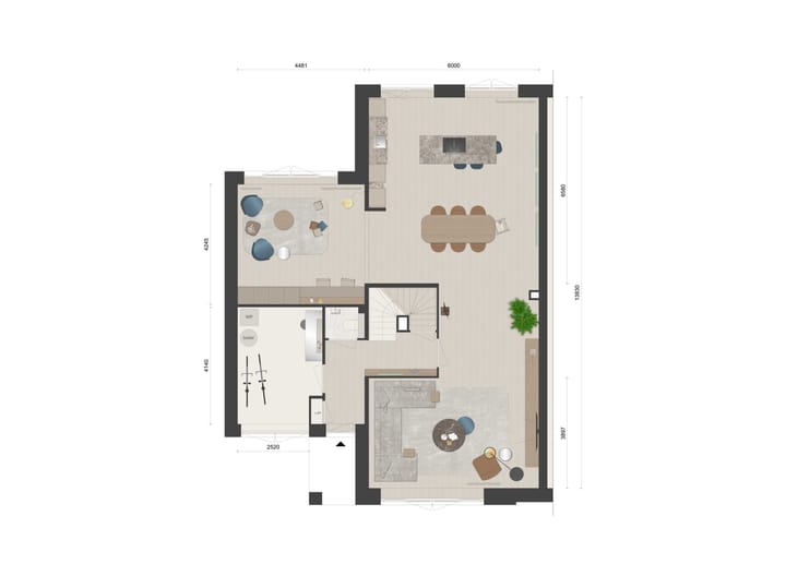 Foto 2 van Twee-onder-een-kap woning (Bouwnr. 14)