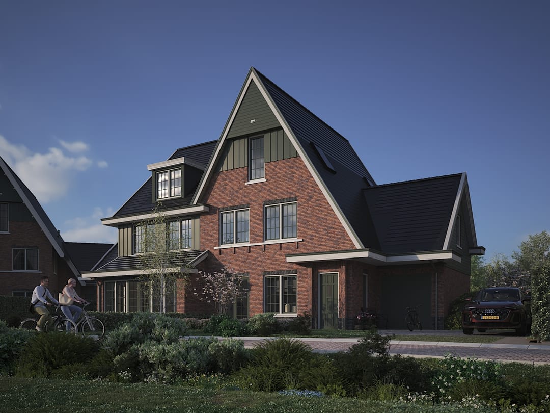 Foto 1 van Twee-onder-een-kap woning (Bouwnr. 12)