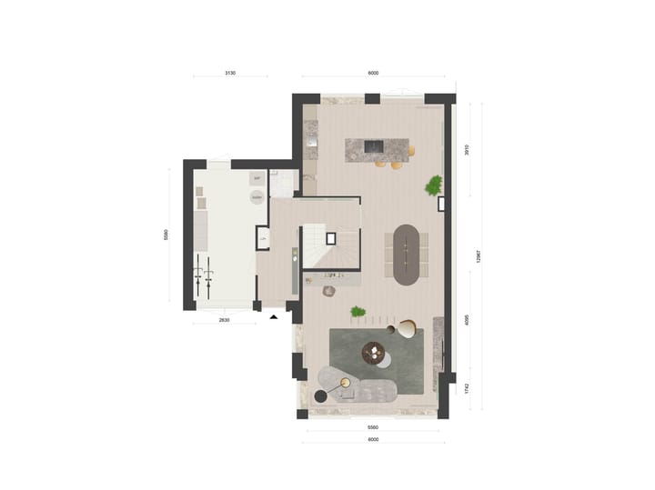 Foto 5 van Twee-onder-een-kap woning (Bouwnr. 12)