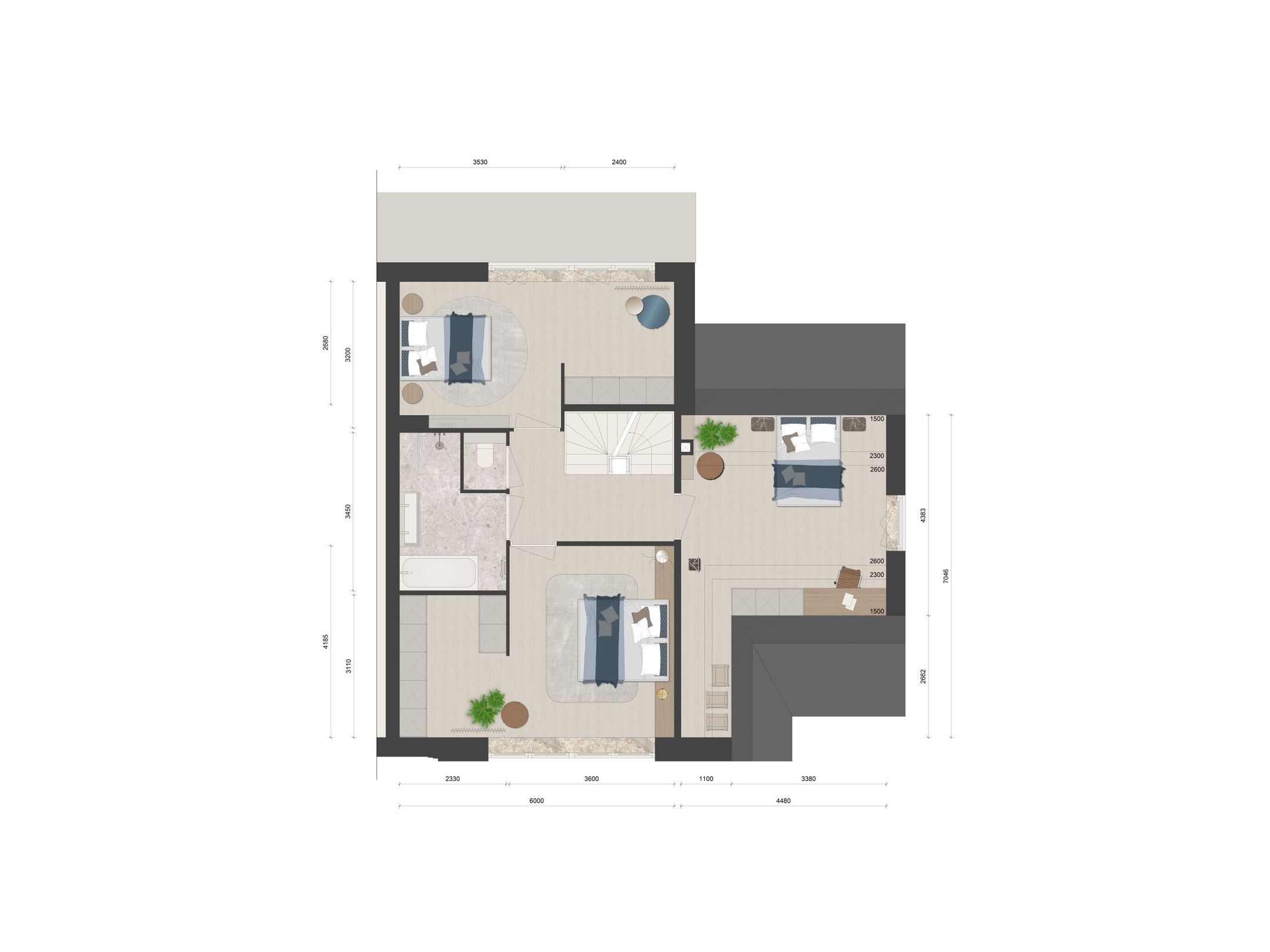 Foto 3 van Twee-onder-een-kap woning (Bouwnr. 4)