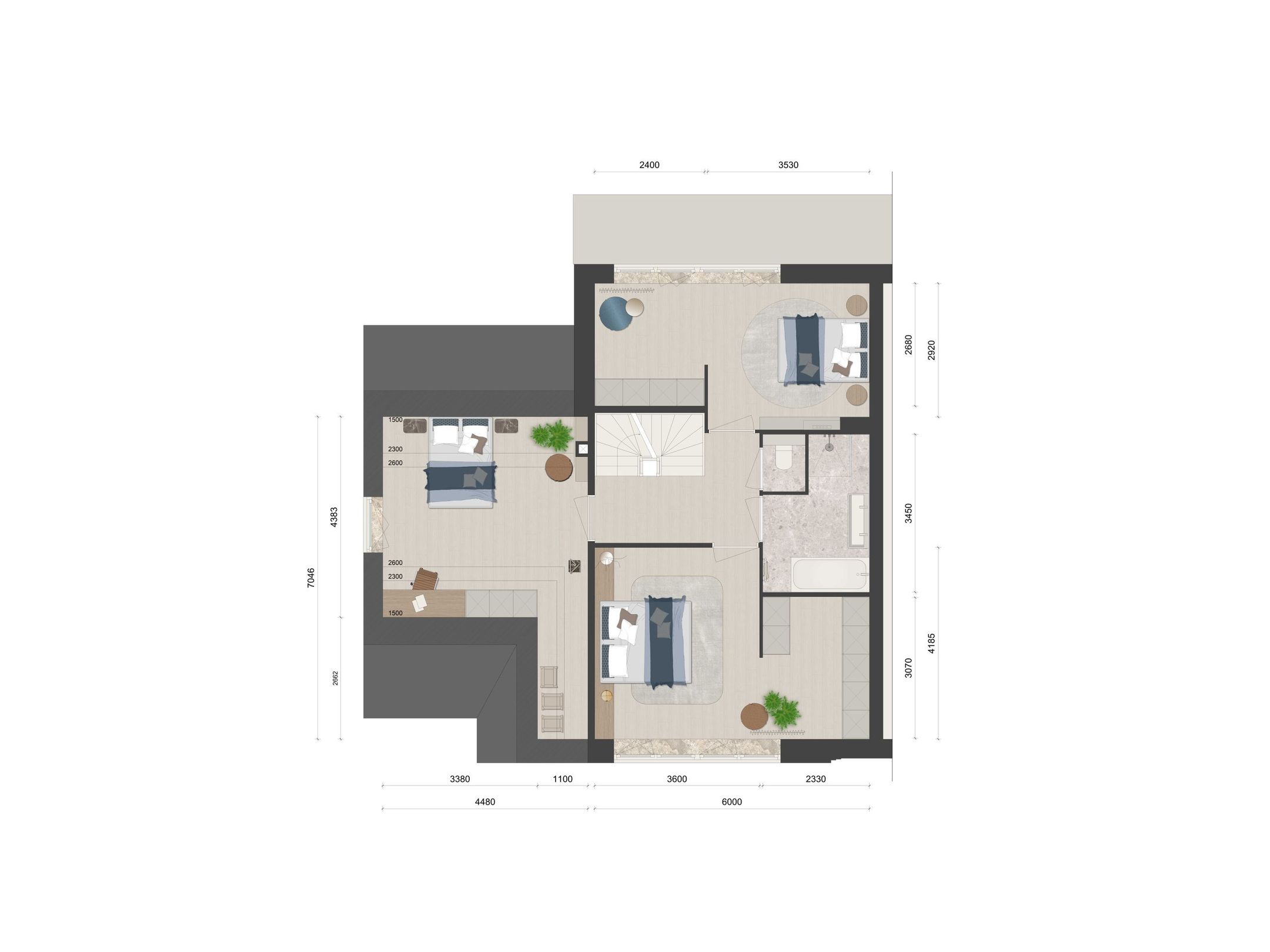 Foto 3 van Twee-onder-een-kap woning (Bouwnr. 14)