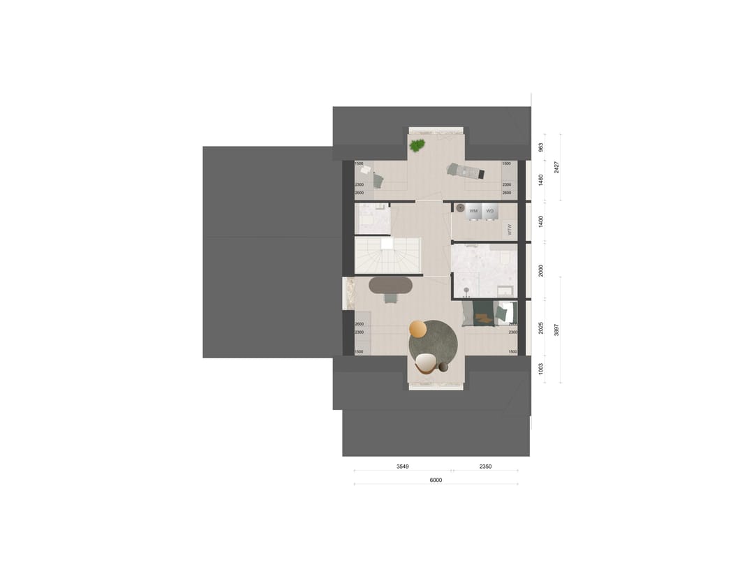 Foto 7 van Twee-onder-een-kap woning (Bouwnr. 12)