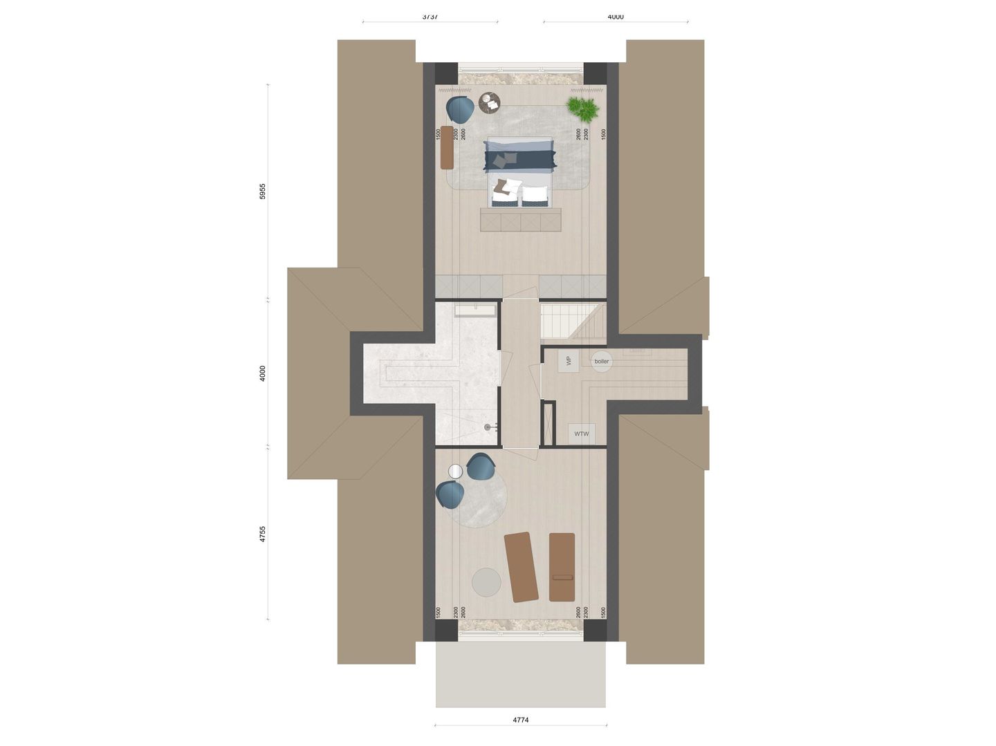 Foto 10 van Exclusief vrijstaande woning (Bouwnr. 16)