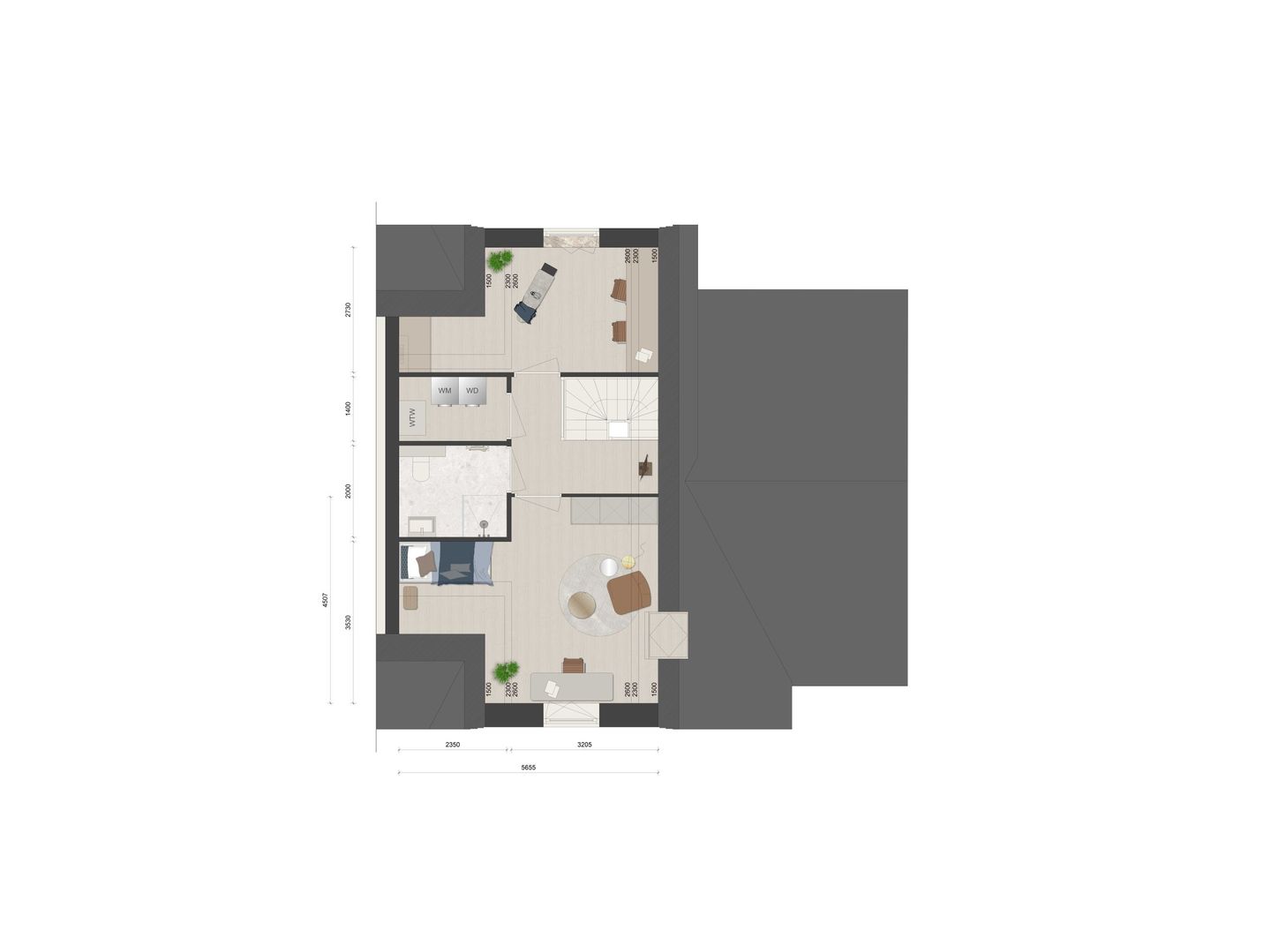 Foto 4 van Twee-onder-een-kap woning (Bouwnr. 15)