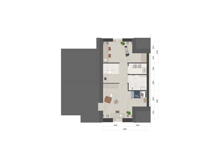 Foto 4 van Twee-onder-een-kap woning (Bouwnr. 14)