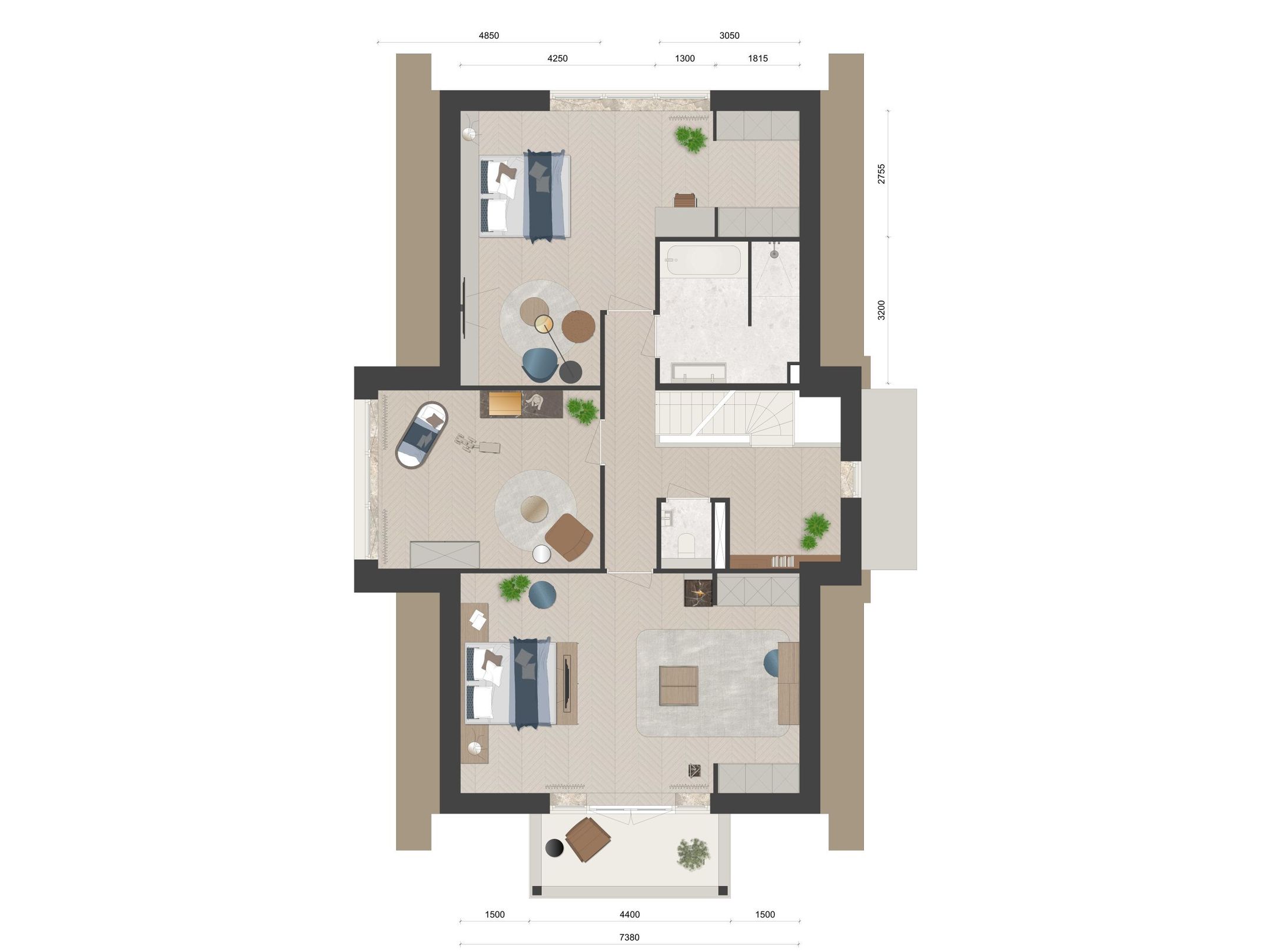 Foto 9 van Exclusief vrijstaande woning (Bouwnr. 16)