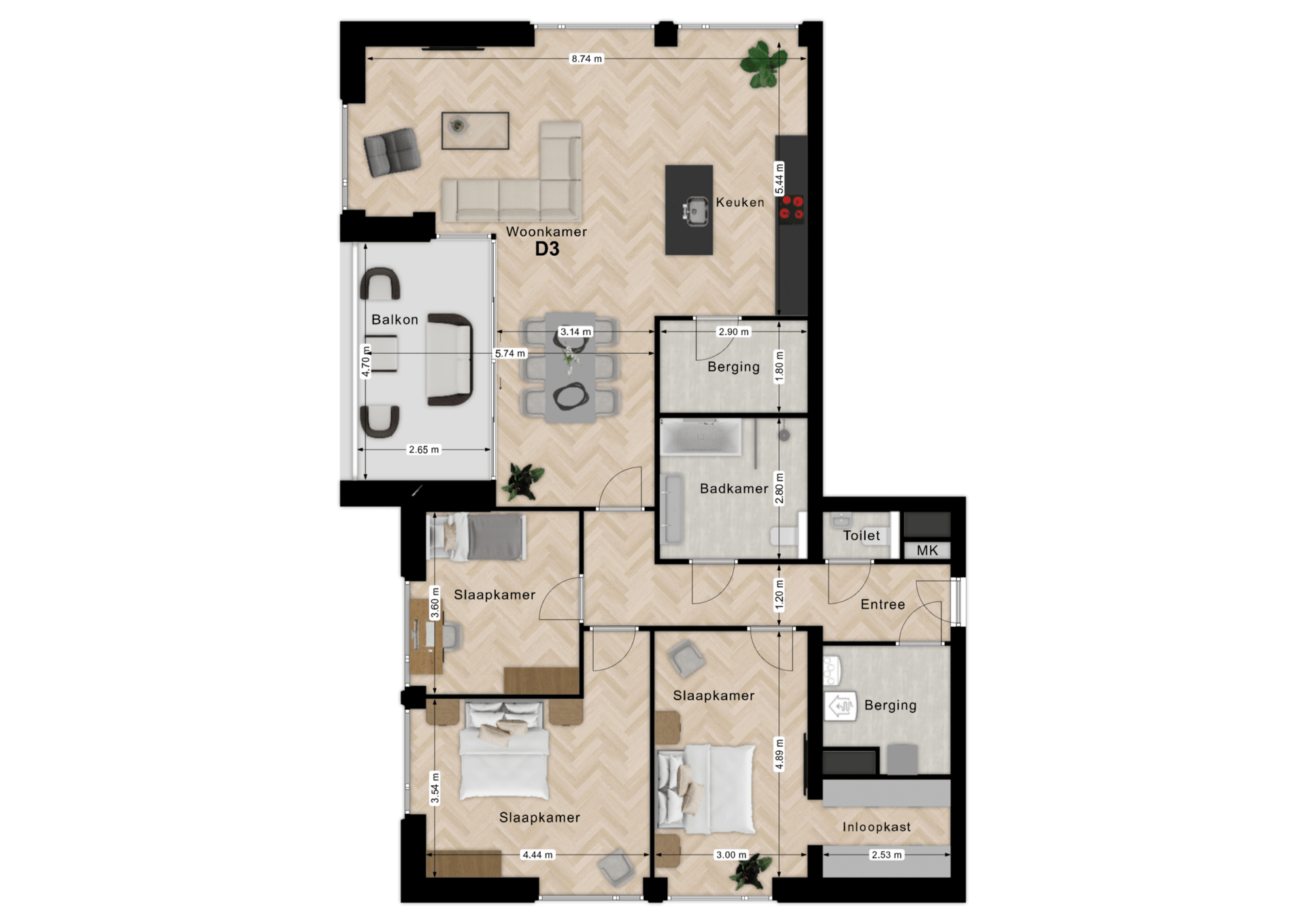 Photo 12 of Appartementen (Bouwnr. 3)