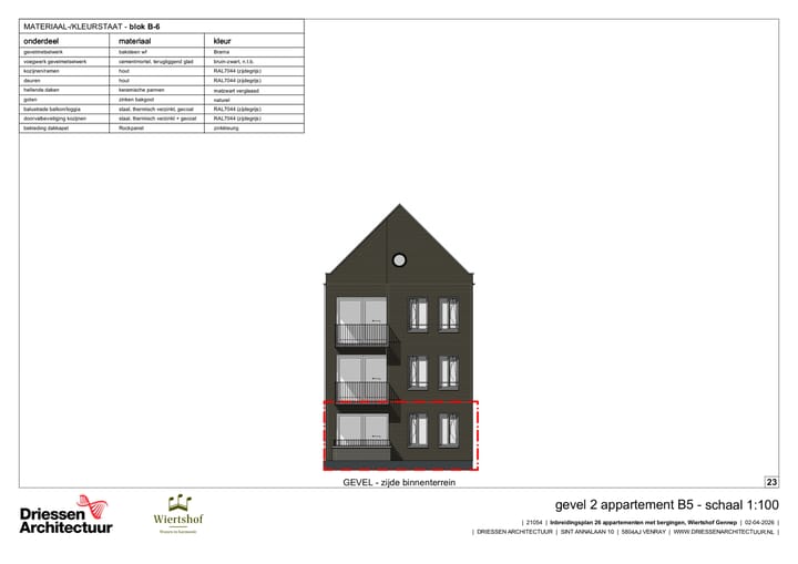 Foto 5 van Wiertshof 2 (Bouwnr. B5)