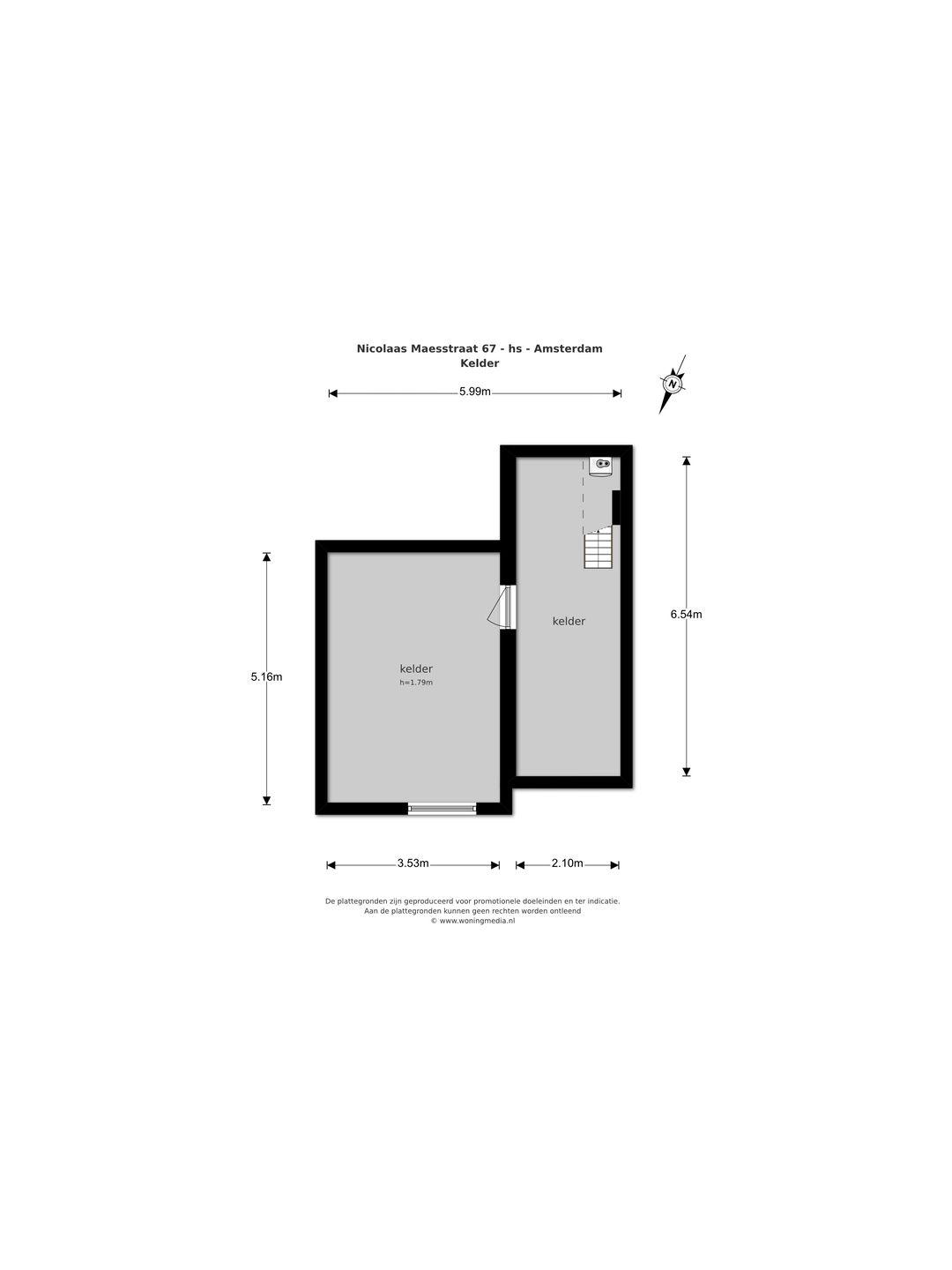 Foto 46 van Nicolaas Maesstraat 67-H