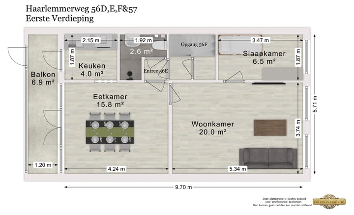 Foto 4 van Haarlemmerweg 56-D