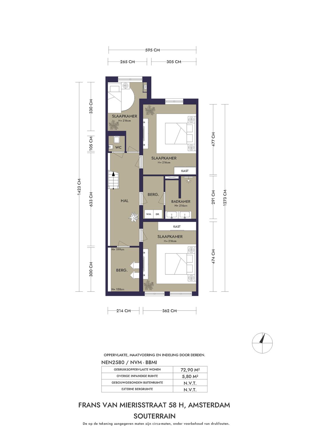 Foto 47 van Frans van Mierisstraat 58-H