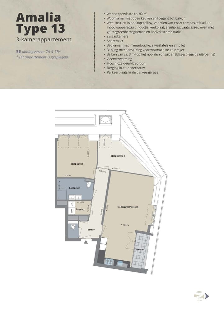 Appartement te huur: Koningsstraat 7A, Hilversum