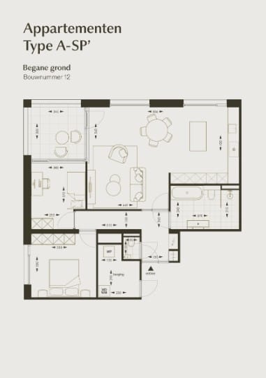 Appartement te koop: Kloosterpark 2B, Brunssum
