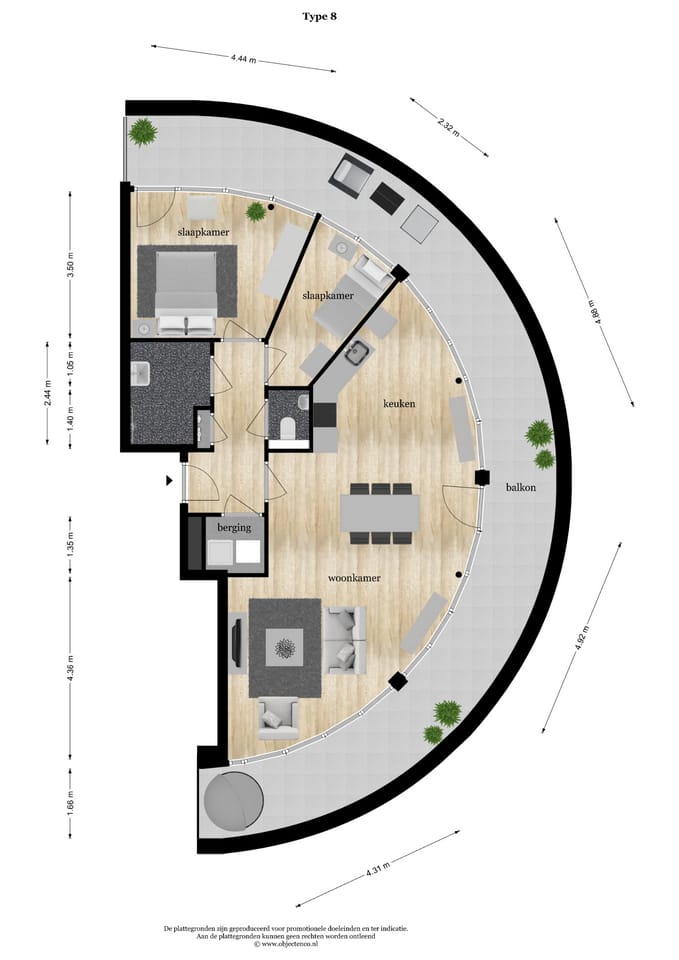 Foto 6 van T8 (Bouwnr. 11-17)