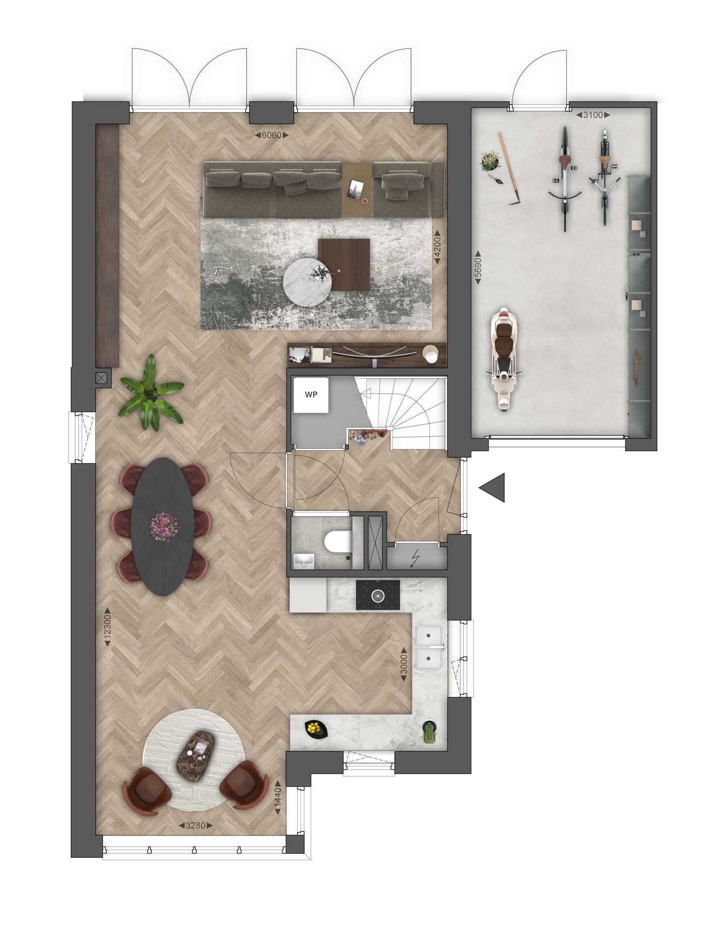 Photo 4 of Villa Waterkant (Bouwnr. 9)