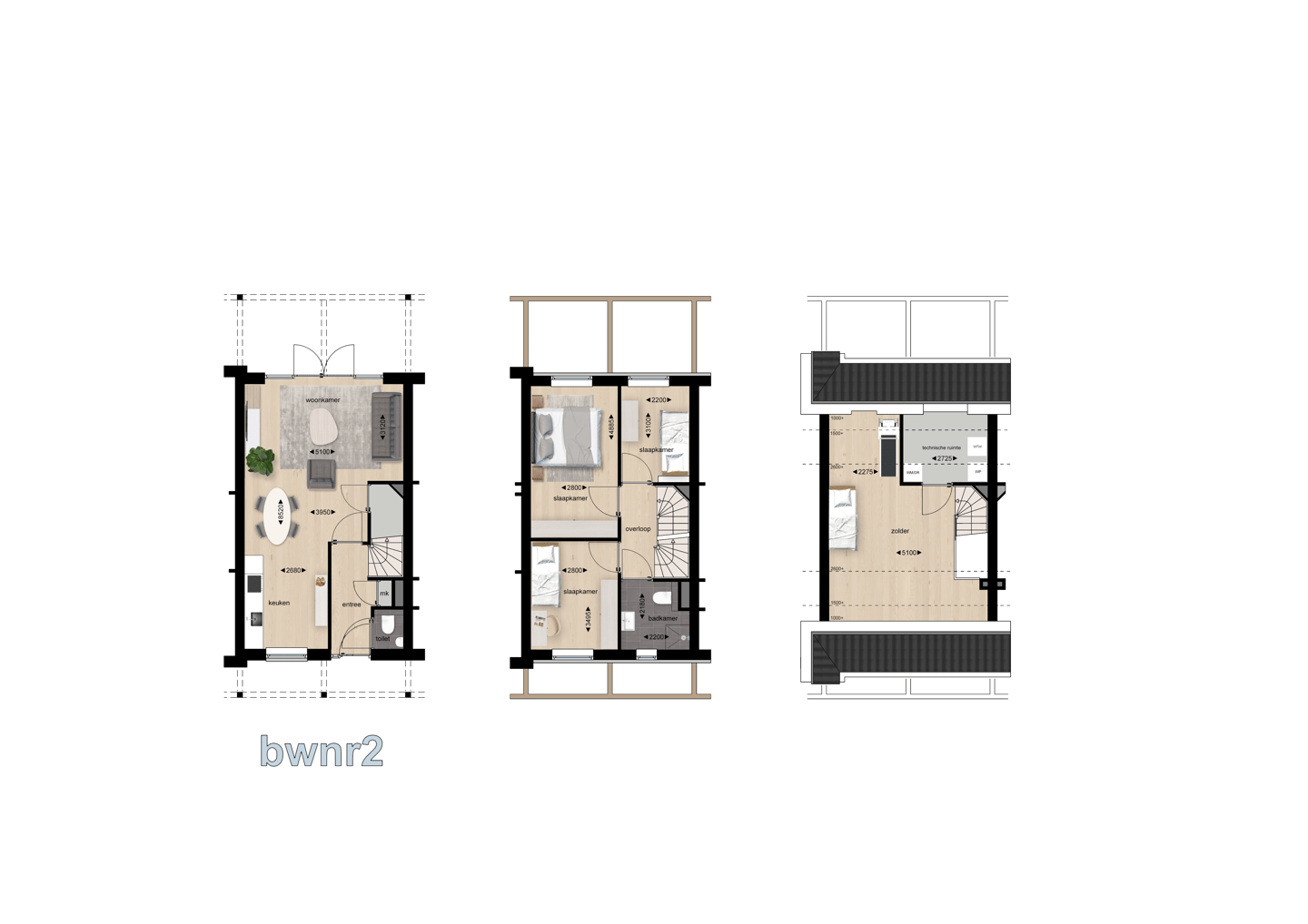 Foto 4 van Veranda eengezinswoning (Bouwnr. - 7)