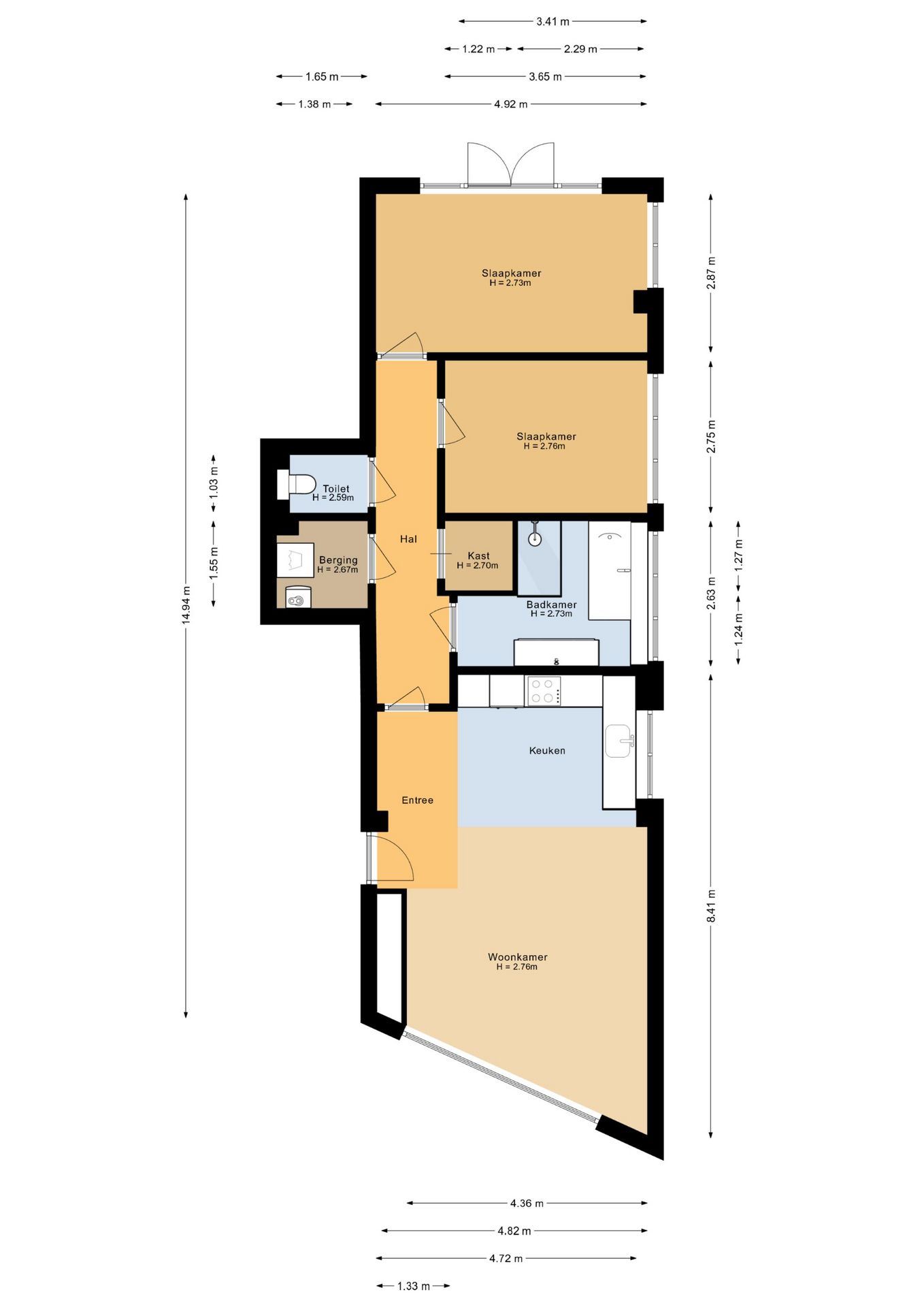 Foto 42 van Bloemendalsestraat 47-A
