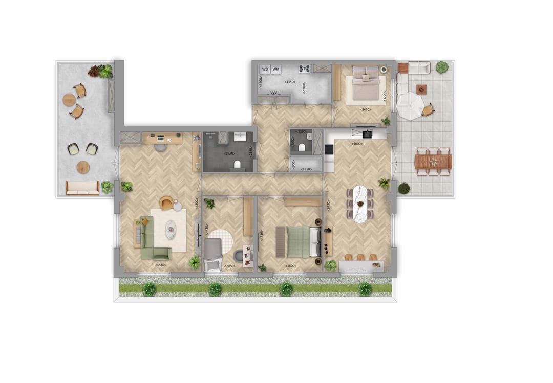 Photo 7 of B2-16 | Penthouse | M | Petrus | Brabantia (Bouwnr. 33)
