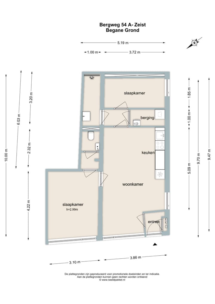 Appartement te koop: Bergweg 54A, Zeist