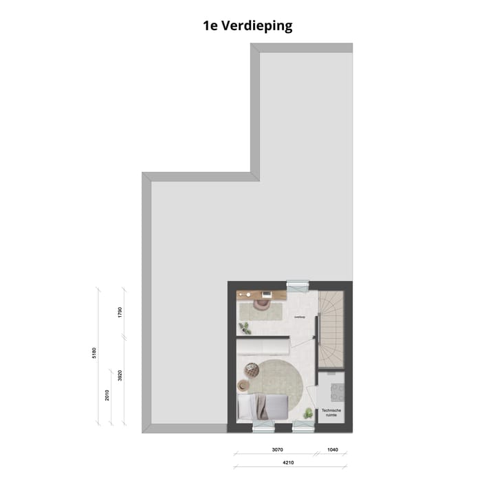 Foto 5 van De Kroon Woningtype A (Bouwnr. 1)