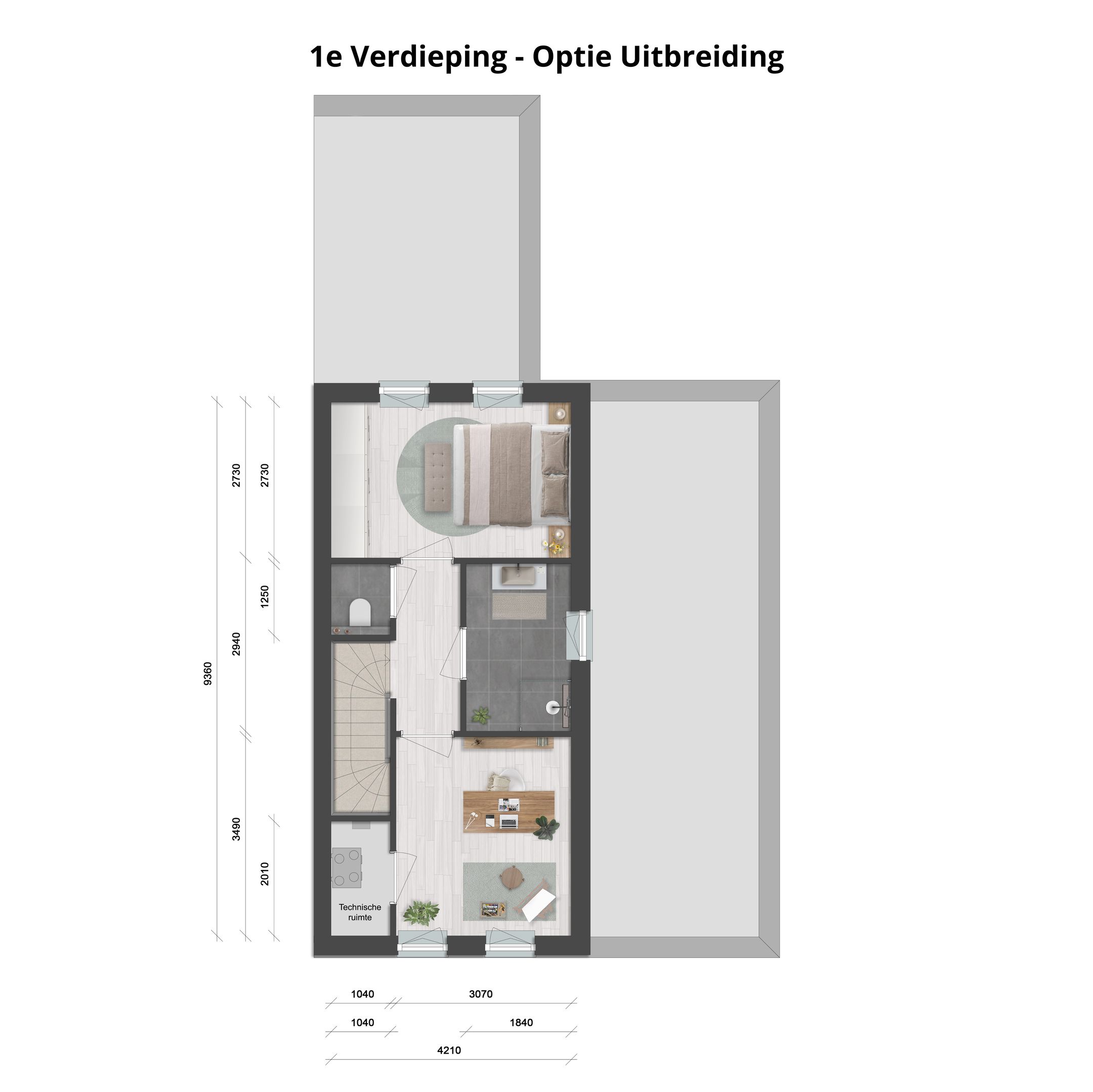 Foto 6 van De Kroon Woningtype B (Bouwnr. 2)