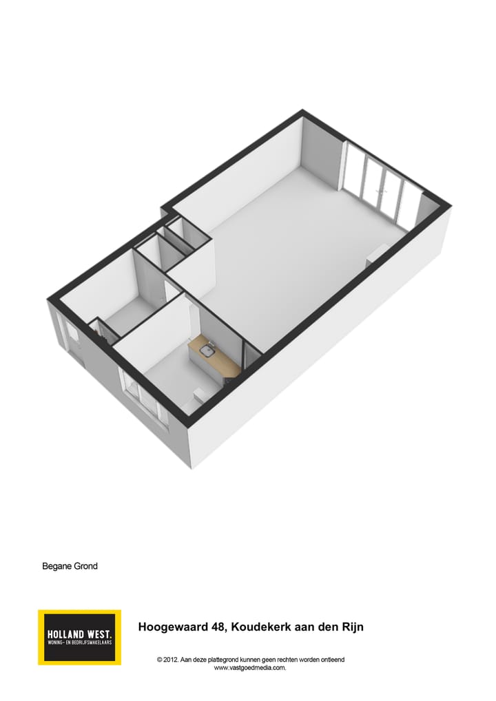 Tussenwoning te koop: Hoogewaard 48, Koudekerk Aan Den Rijn