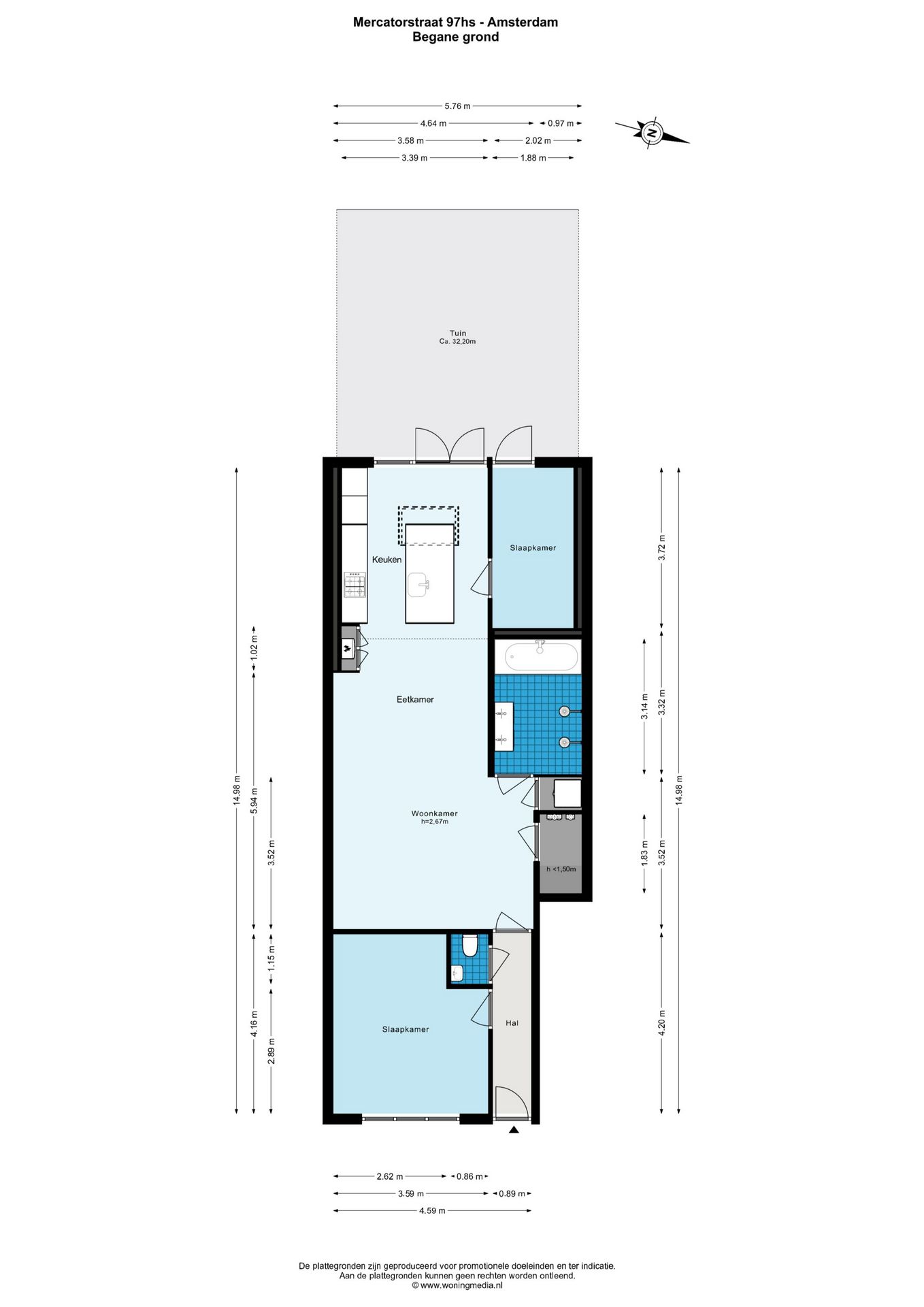 Foto 42 van Mercatorstraat 97-H